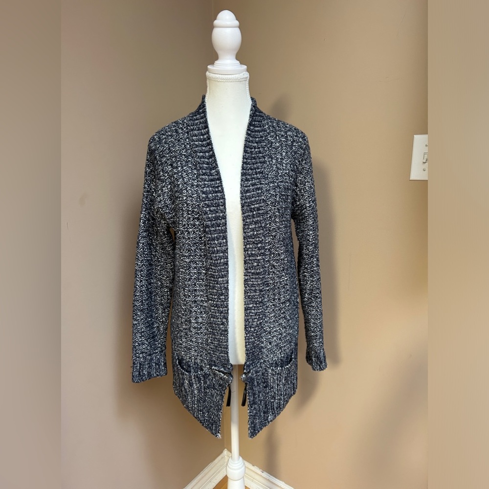 Point Zero Wool blend  Knit Open Cardigan
